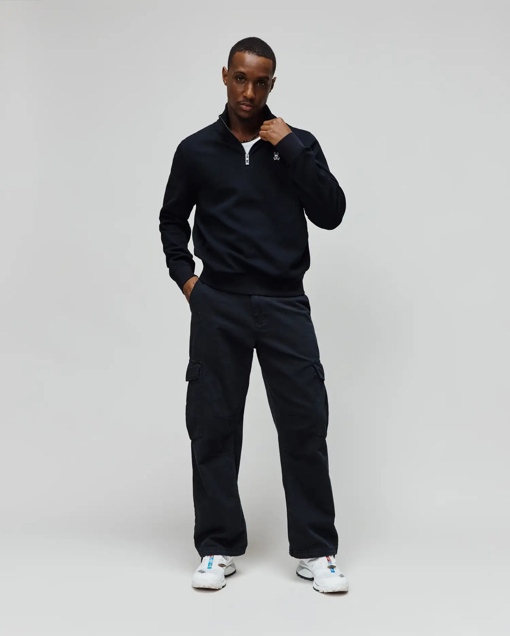 Premium MENS MAXTON WAFFLE 14 ZIP