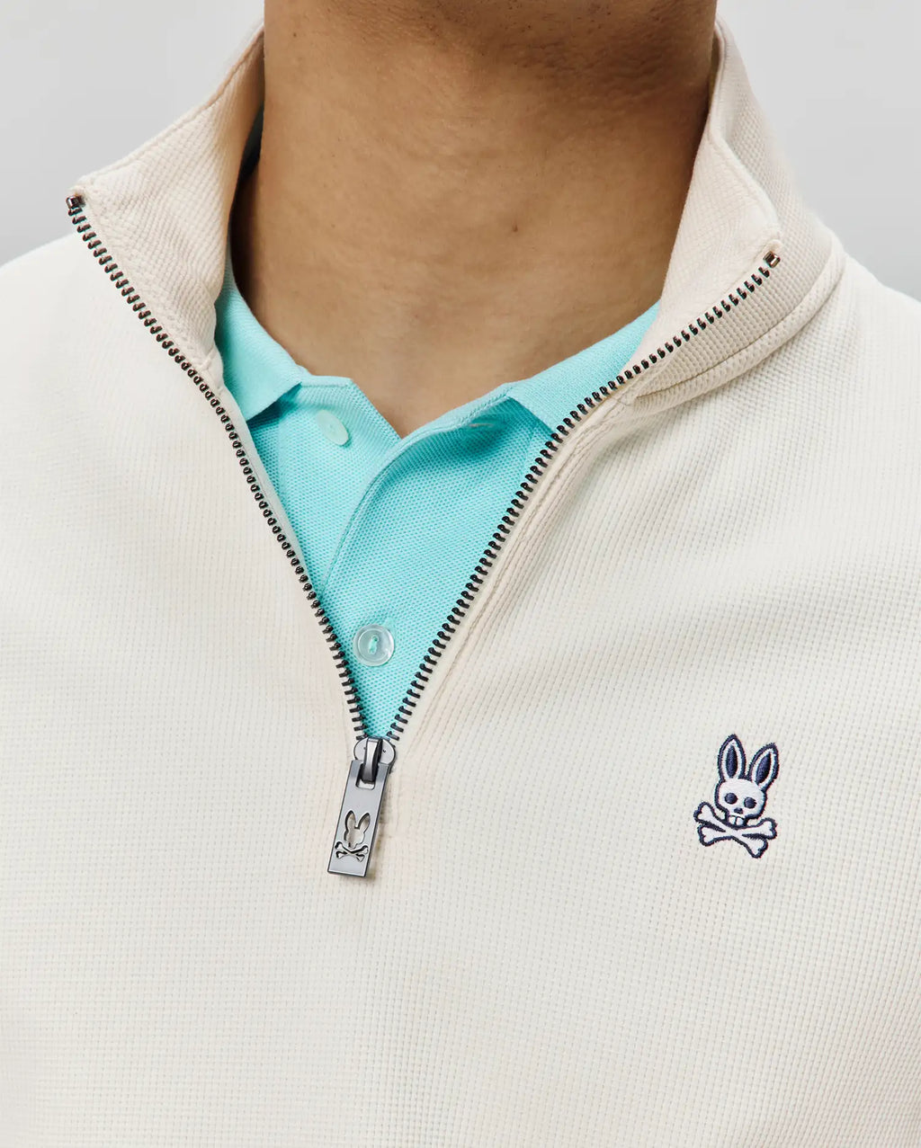 Premium MENS MAXTON WAFFLE 14 ZIP