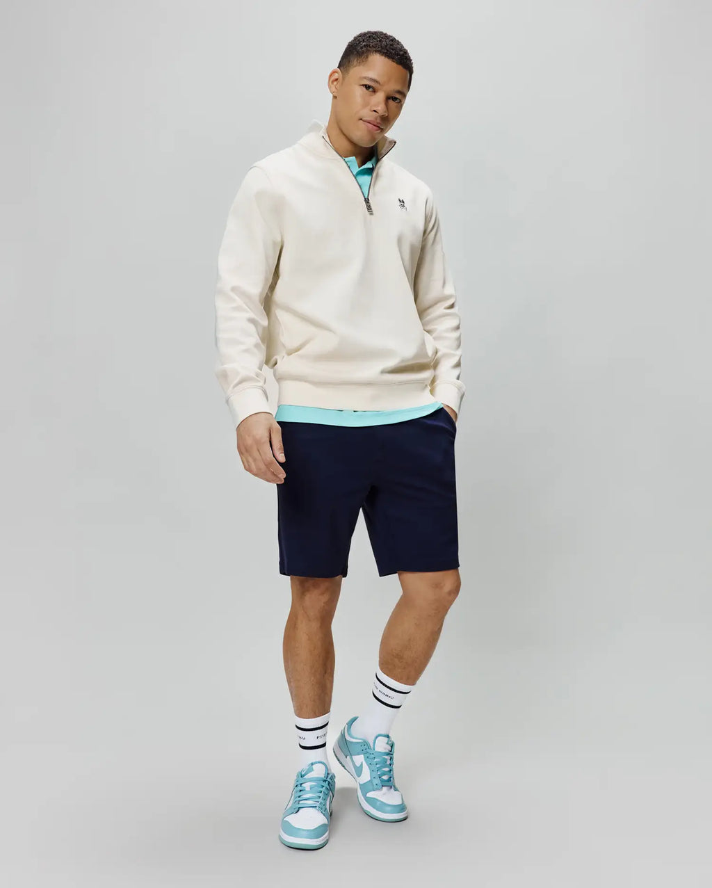 Premium MENS MAXTON WAFFLE 14 ZIP
