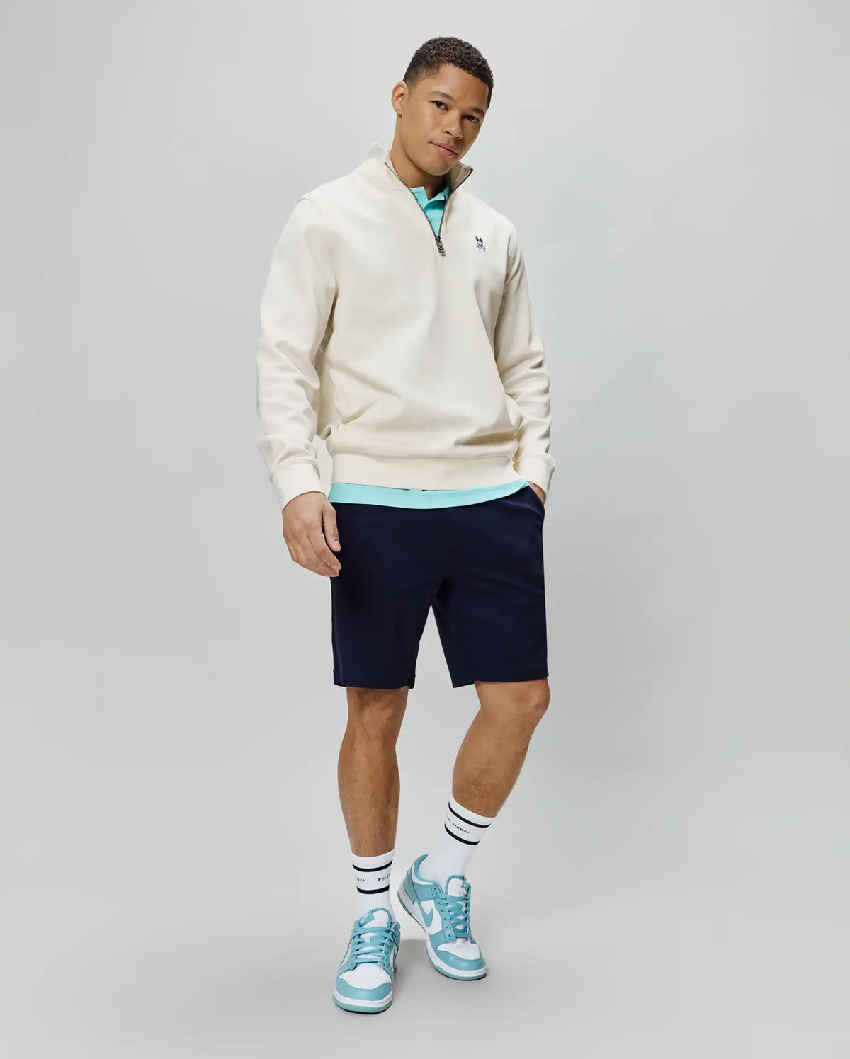 Premium MENS MAXTON WAFFLE 14 ZIP