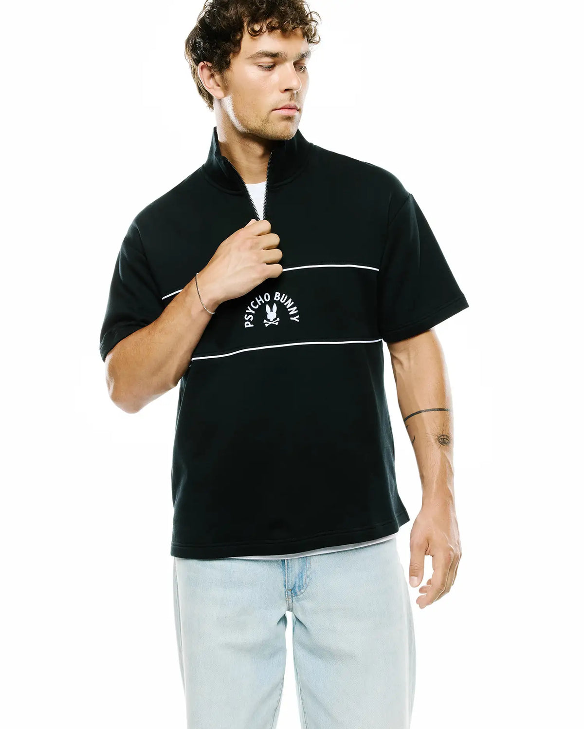 Premium MENS STEVIE QUARTER-ZIP SWEATSHIRT