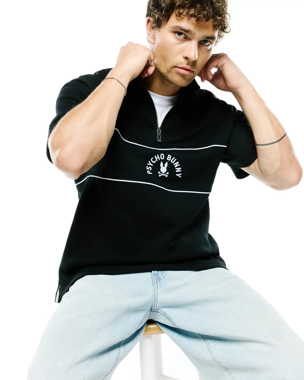 Premium MENS STEVIE QUARTER-ZIP SWEATSHIRT