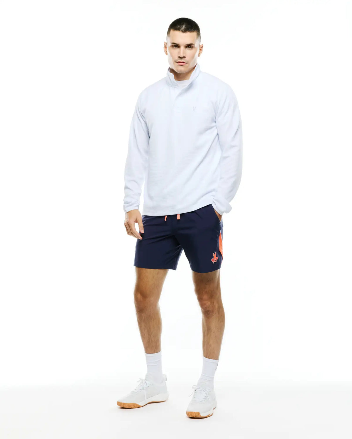 Premium MENS TOMAS WAFFLE MOCK NECK FLEECE
