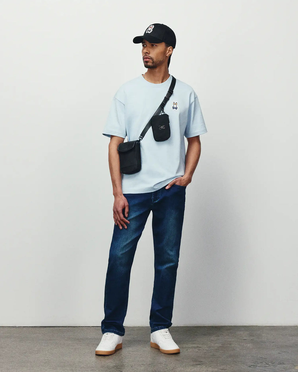 Premium MENS ACE KNIT STRAIGHT LEG DENIM PANT 32 L