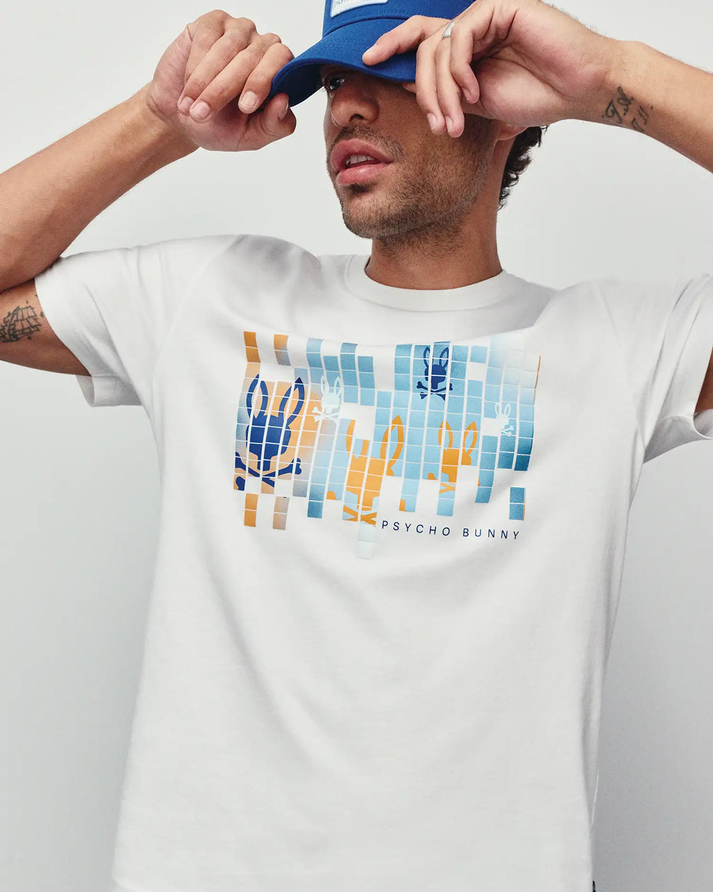 Premium MENS ZANDER PIMA COTTON GRAPHIC TEE