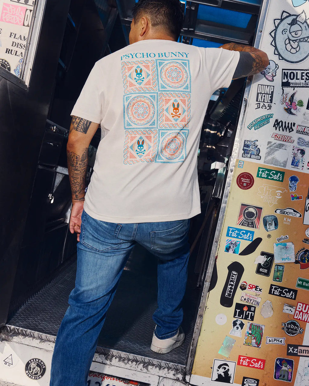 Premium MENS FRANK BACK GRAPHIC TEE