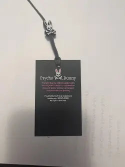 Premium Psycho Bunny BLANK HANGTAG