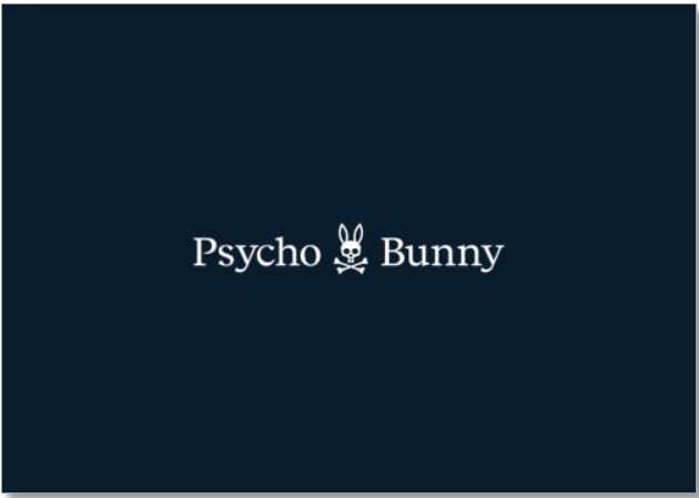 Premium PSYCHO BUNNY NOTE CARD - PBNOTECARD